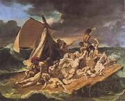 Theodore   Gericault The Raft of the Medusa (sketch) (mk09) oil painting
